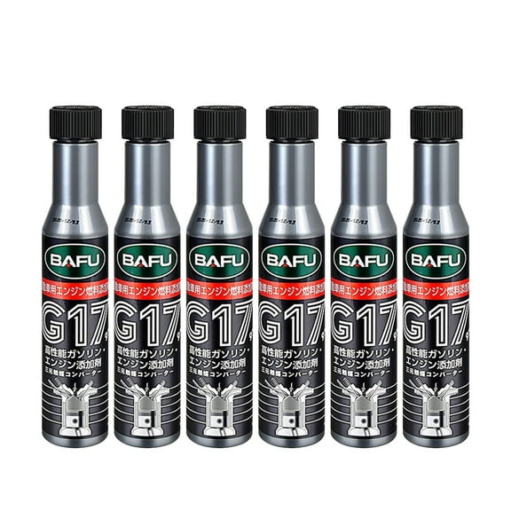 SPOORYYO 65ML Carbon Cleaner Gasoline Additive - 97% Carbon Removal, Boosts Engine Power, Saves Fuel, and Reduces Emissions (Pack of 6 Bottles)