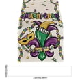 thumbnail image 3 of HuiXinOu Mardi Gras Table Runner, Carnival Party Dining Kitchen Decor, Colorful Festival Home Celebration, Indoor Holiday Tablecloth, 3 of 7