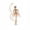 F, variant on Anxinwwu Christmas Tree Topper Blush Fairy - 2D Metal Ballerina Fairy Holiday Top Decoration with Spring Base for Elegant Christmas Tree Decorations