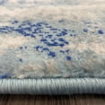 thumbnail image 2 of Luxe Weavers Victoria Collection 9086 Light Blue 2x7 Abstract Runner Rug, 2 of 7