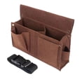 thumbnail image 4 of figatia Belt Tool Holder Carpenter Tool Belt Work Apron Multifunctional Organizer Durable Tool Holder Pouch Framers Bag for Carpenter Brown L, 4 of 8