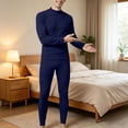 thumbnail image 5 of LONKITO Thermal Underwear for Men Set, Thermal Shirts and Long Johns Loungewear Fall Winter Clothes, 5 of 6