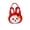 Red, variant on Orange Orange Easter Bunny Candy Bag Polyester Spandex Basket For Holiday Egg Hunt
