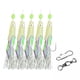 thumbnail image 1 of Aparejos de pesca luminosos,Aparejos de pesca luminosos Señuelos de cebo Aparejos de pesca,Señuelo resplandeciente Gancho de hilo Agua salada Agua dulce,Señuelos intermitentes de pesca, 1 of 8