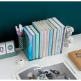 thumbnail image 4 of CHO （Green）Bookends Magazine Storage Holder Book Stand Rack Pen Holder Office Table Accessories, 4 of 5