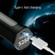 thumbnail image 5 of Fiudx Linterna Led, 1000 Lúmenes, Superbrillante, con Zoom, 4 Modos de Iluminación, Recargable Por Usb, Resistente Al Agua Ipx6, Largo Alcance, Ideal para Viajes Al Aire Libre, Luz de Emergencia, Tam, 5 of 6