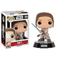 thumbnail image 2 of Funko POP Star Wars: Episode 7: The Force Awakens Figure - Rey con sable de luz, crema, tr Funko Funko, 2 of 2