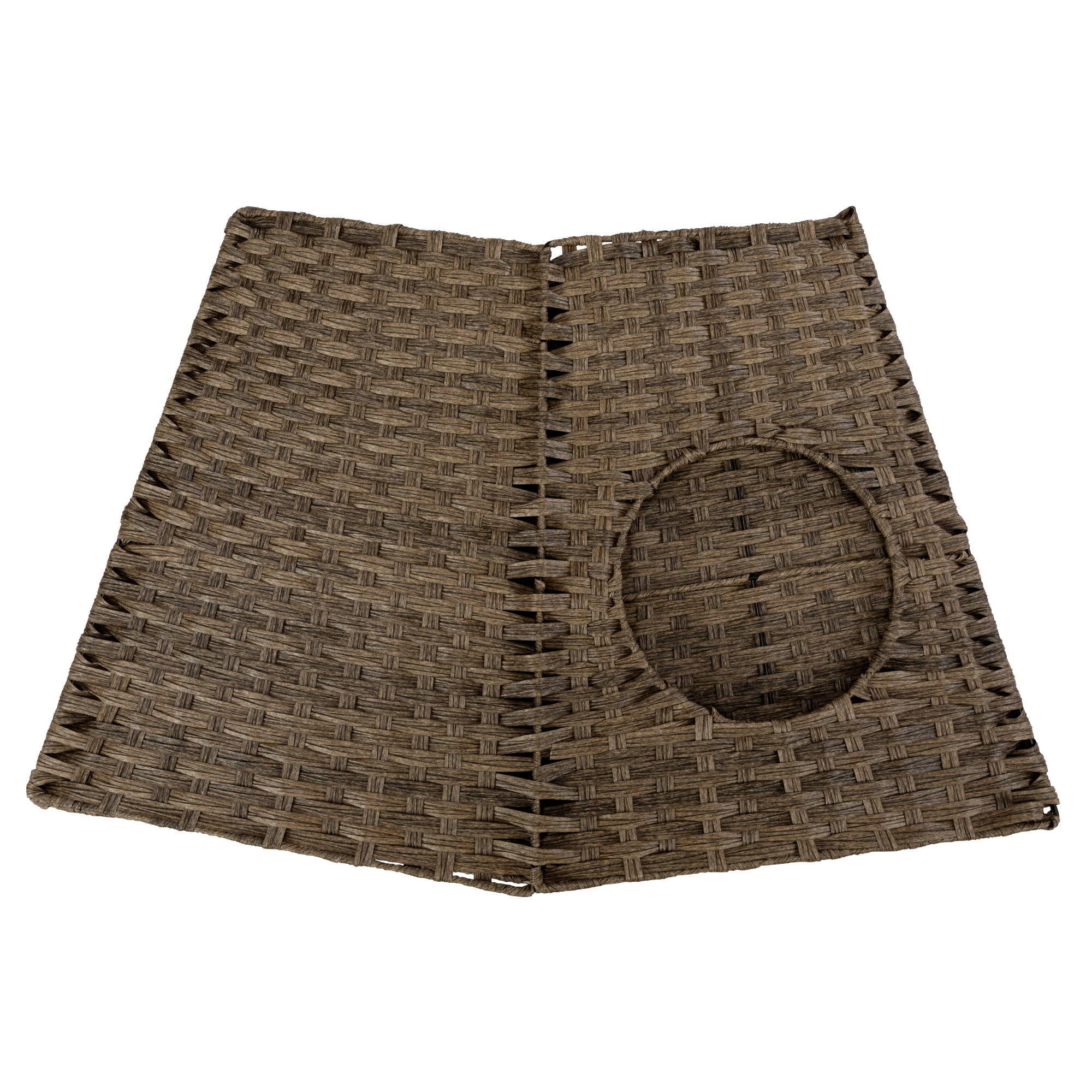 Pefilos 22" Cat Litter Box Enclosure with Cotton Linen Mat, Hidden Washroom Handwoven Rattan Cat House Furniture for Living Room, Bedroom, Brown Pefilos 22" Cat Litter Box Enclosure with Cotton Linen Mat, Hidden Washroom Handwoven Rattan Cat House Furniture for Living Room, Bedroom, Brown