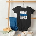 thumbnail image 4 of No One Cares You're Busy Funny Chill Romper Boys or Girls Infant Baby Brisco Brands 24M, 4 of 6