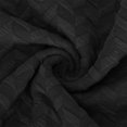 thumbnail image 4 of AXXD Black Basic Work Blouses for Women Summer 2024 Loose Trendy Button Round-Neck Long Sleeve Casual T-shirt Top Solid Blouse, 4 of 8