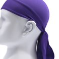 thumbnail image 3 of Yuarrent Diadema para ciclismo, gorro, bufanda, gorro para la cabeza para motocicleta, accesorios para mujeres y hombres, pañuelo para la cabeza, Ciclismo Púrpura Yuarrent HW4618-09B, 3 of 4