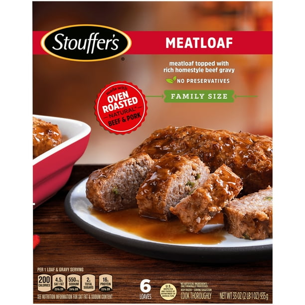 Stouffer S Family Size Meatloaf Walmart Com Walmart Com