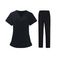 thumbnail image 1 of Uniforme de enfermera para mujer, pantalones de manga corta transpirables para SPA jinwen  uniforme de enfermera, 1 of 8