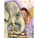 thumbnail image 1 of Drill Diamond Painting (DE3510) 5D DIY Kit de bordado de punto de cruz completo (Elephant03) 50x70cm FLhrweasw Nuevo, 1 of 1