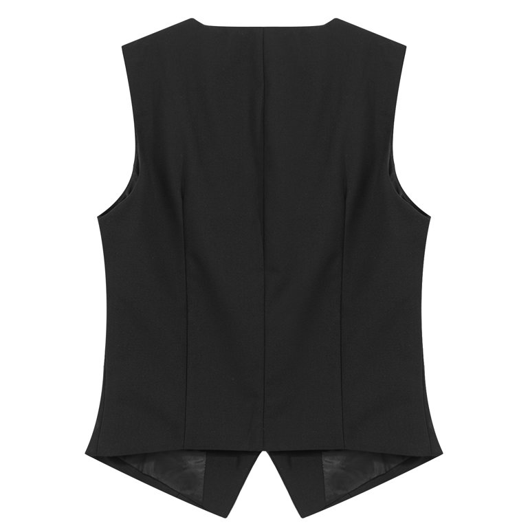 YONGHS Women's Vest Casual Sleeveless Work Office Business