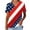 H-White, variant on ZQUUVOU 4Th Of July V Neck Patriotic T-Shirts Women American Flag Print Short Sleeve Tops D-Red (S)