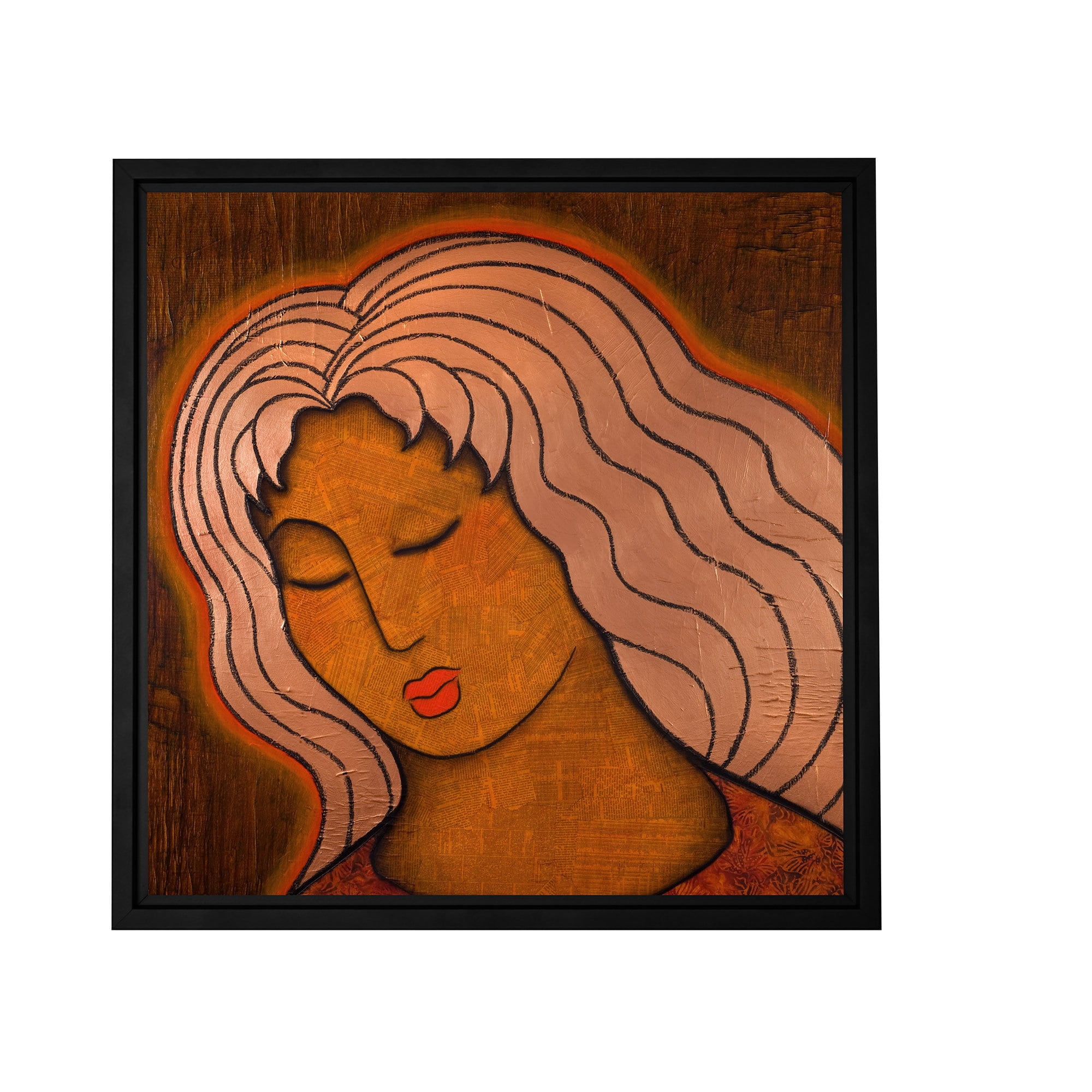 Gloria Rothrock "Intuitive Listening" Floater-Framed Gallery-Wrapped Canvas
