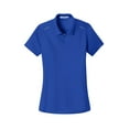 thumbnail image 5 of Port Authority Adult Female Women Plain Short Sleeves Polo True Royal 2X-Large, 5 of 6