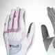 thumbnail image 4 of Guantes Shamjiam para mujeres Mitones de golf Blanco Rosa S, 4 of 9