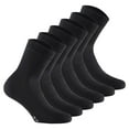 thumbnail image 1 of Rohner Basic Calcetines unisex, paquete de 6 - Soft Touch, calcetines cortos, mezcla de viscosa Negro 39-42, 1 of 3
