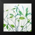 thumbnail image 1 of Poinski, Dianne 12x12 Black Modern Framed Museum Art Print Titled - Rendezvous II, 1 of 4
