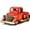 Red, variant on PatungKu Vintage Truck Tabletop Ornaments Metal Truck Planter Farmhouse Christmas Holiday Decorations