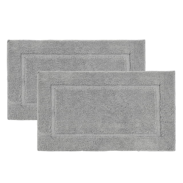 Juego de alfombras de baño LANE LINEN, 2 unidades, extra suaves y absorbentes