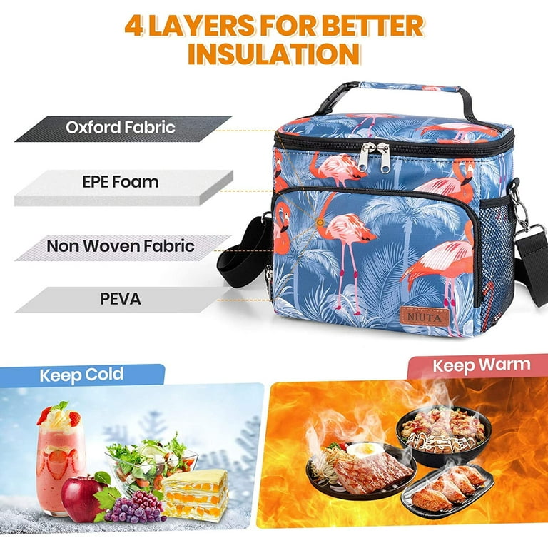 Lunch Bag, Wosweet Leakproof Insulated Lunch Box Cooler Bag for Women, –  SHANULKA Home Decor