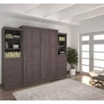 thumbnail image 3 of Bestar Pur Lit Escamotable Mural Format Grand de 115 Pouces avec 2 Unités de Rangement - Offert en 3 Couleurs, 3 of 4