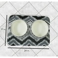 thumbnail image 3 of Simply Daisy Chevron Rug Pet Feeding Mat for Dogs and Cats, 3 of 3