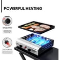 thumbnail image 2 of TUFFIOM 2 Burner Foldable Propane Griddle with Wheels & Enameled Tray, 20000 BTU Portable Flat Top Gas Grill with Electronic Ignition & Regulator for Outdoor Cooking Camping BBQ Tailgating Picnicking, 2 of 7