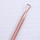 thumbnail image 4 of Nail Art Removedor de gel UV Triángulo Empujador de cutículas Pelador Raspador Herramienta de manicura y pedicura (Oro rosa), 4 of 4