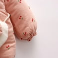 thumbnail image 5 of IROINNID Toddler Baby Snowsuit Girls Winter Heart Shaped Bag Set Coat Hooded Thicken Warm Outerwear Hooded Jacket, 5 of 9