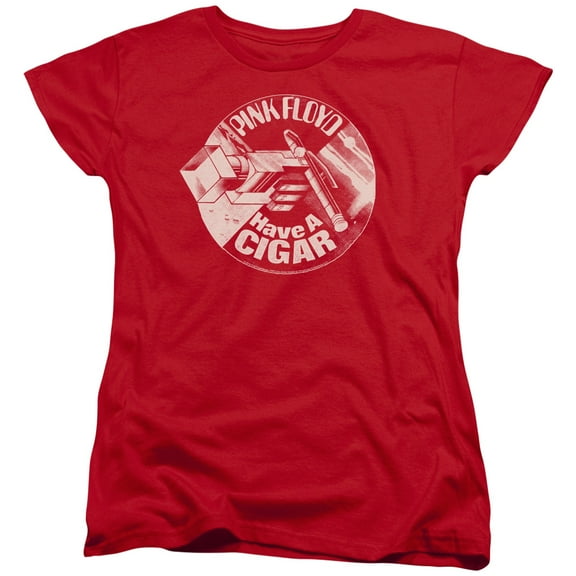 Pink Floyd Just A Cigar Women's T-Shirt Red