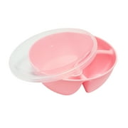 YourZone 18oz Divided Bowl Pink