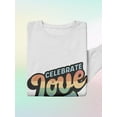 thumbnail image 3 of Celebrate Love Colorful Banner Sweatshirt Men -Smartprints Designs, Male Small, 3 of 4