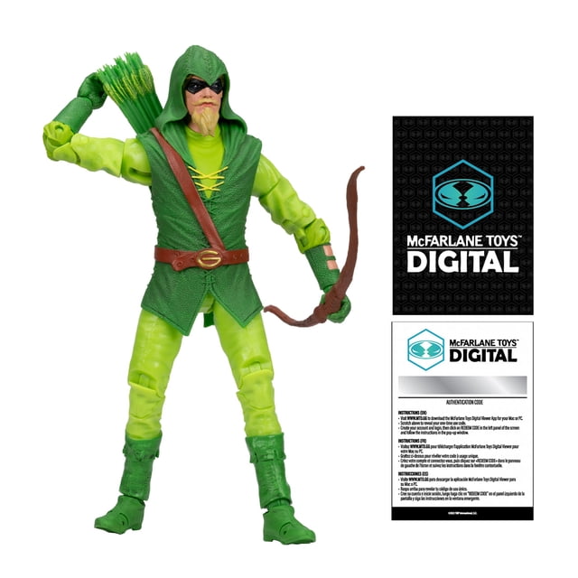 Figura de acción McFarlane Toys DC Direct Green Arrow de 18 cm