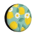 thumbnail image 1 of Balery Lemons Chamomile Flowers And Leaves Cubiertas para Neumáticos - Protector Resistente para Neumáticos de Camioneta, SUV, Remolque, Camper y RV-17 inch, 1 of 6