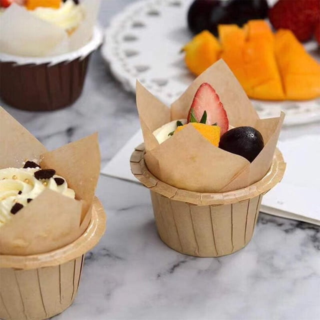150 Pieces Mini Baking Cups Baking Cups Cupcake Liners Muffin Liners For Wedding Birthday Parties