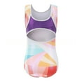 thumbnail image 4 of XXWXYD Girls Gymnastics Leotard Sleeveless Ballet Dance Outfit Toddler Kids Tumbling Athletic Wear 1-10 Years Stretch Performance Dress up, 4 of 7