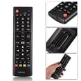 thumbnail image 1 of Reemplazo de control remoto negro para TV AKB74915304, Material ABS Portátil, Distancia Remota de Hasta 10 M Con Baterías, Tamamo de 6,5 x 1,8 x 0,8 Pulgadas, Fácil Uso, 1, 1 of 7