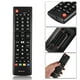 thumbnail image 1 of Reemplazo de control remoto negro para TV AKB74915304, Material ABS Portátil, Distancia Remota de Hasta 10 M Con Baterías, Tamamo de 6,5 x 1,8 x 0,8 Pulgadas, Fácil Uso, 1, 1 of 7