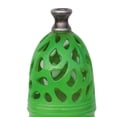 thumbnail image 2 of Northlight 15" Shiny Cutout Outdoor Patio Bottle Vase - Green/Gray, 2 of 4