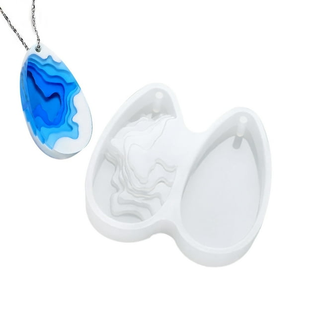 Vaidha Round Water Drop DIY Crystal Epoxy Glue Molds