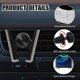 thumbnail image 5 of Soporte ajustable para teléfono móvil para coche: mini soporte giratorio 360° para salpicadero, compatible con la rejilla de ventilación, soporte universal para teléfono móvil para vehículos, 5 of 6