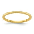 thumbnail image 1 of 14K Gold 1.2mm Line Pattern Stackable Band - Size 8, 1 of 3