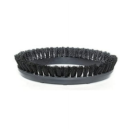 Oreck - 237.049 Commercial Nylon Carpet Shampoo Orbiter Brush, 12" Diameter, 0.012" Bristle Diameter, Black, For ORB550MC Orbiter Floor Machine