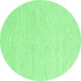 thumbnail image 1 of Ahgly Company Indoor Round Abstract Green Contemporary Area Rugs, 5' Round, 1 of 1