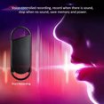 thumbnail image 4 of Andoer Portable Voice Recorder HD Noise Reduction Microphone Intelligent Sound Recorder Audio Recorder Key Chain Design, 4 of 7