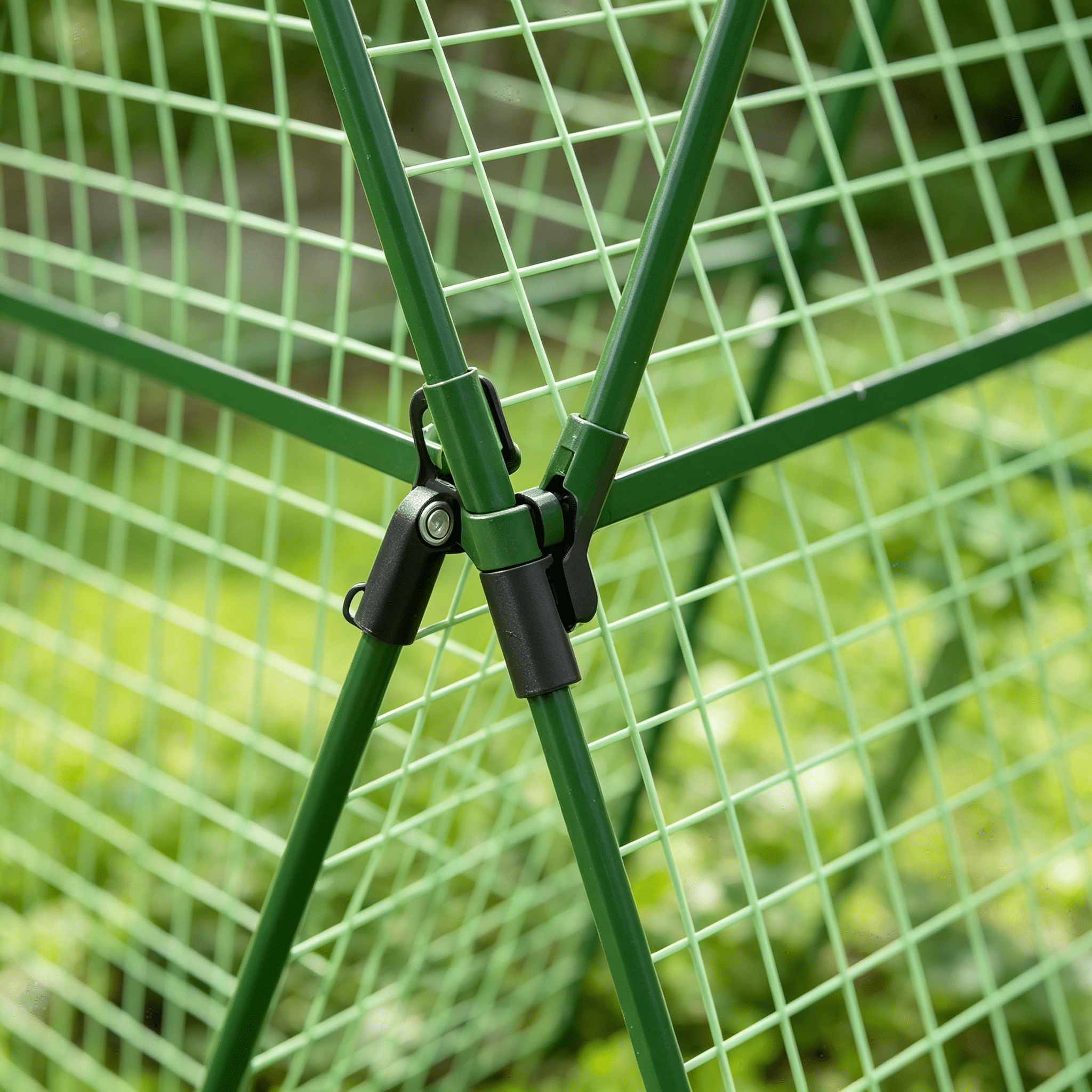 MISSMILE 2026 New A-Frame Cucumber Trellis for Raised Bed Arch Trellis Heavy-Duty Detachable Garden Trellis with Netting&Clips,Support for Climbing Outdoor Cucumber,Tomatoes,Luffa,Vining Flowers